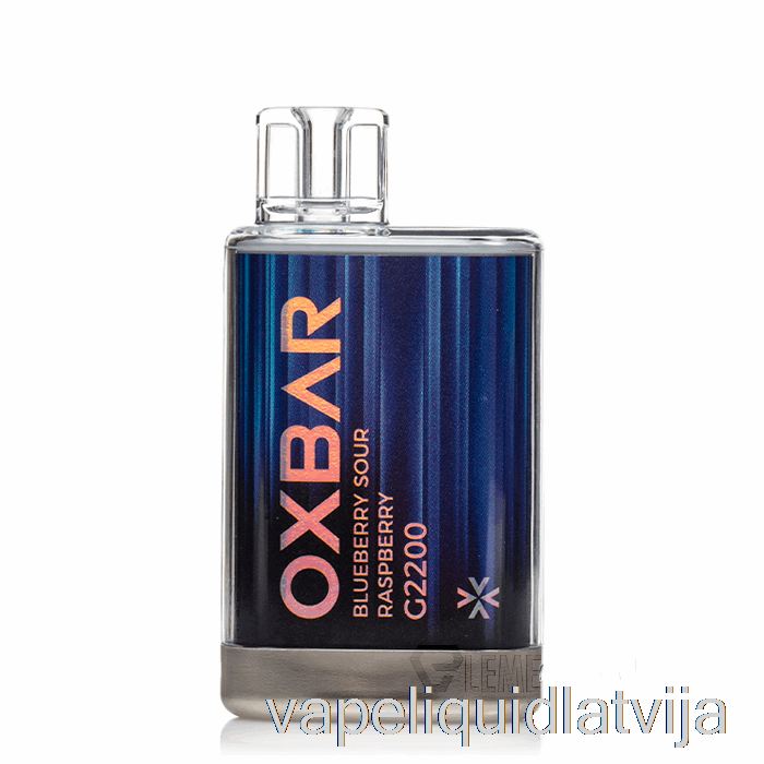 Oxbar G2200 Vienreizējās Lietošanas Melleņu Skābo Aveņu Vape šķidrums